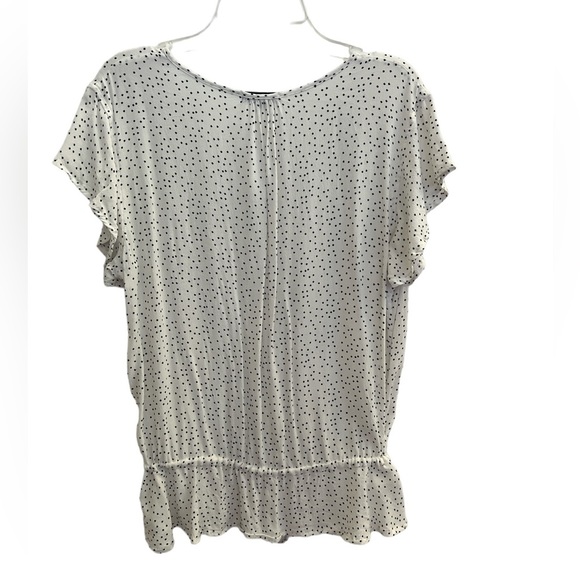 Rails - BRETTON PRINT TOP IN BLACK MINI STARS, SZ M - Picture 4 of 5